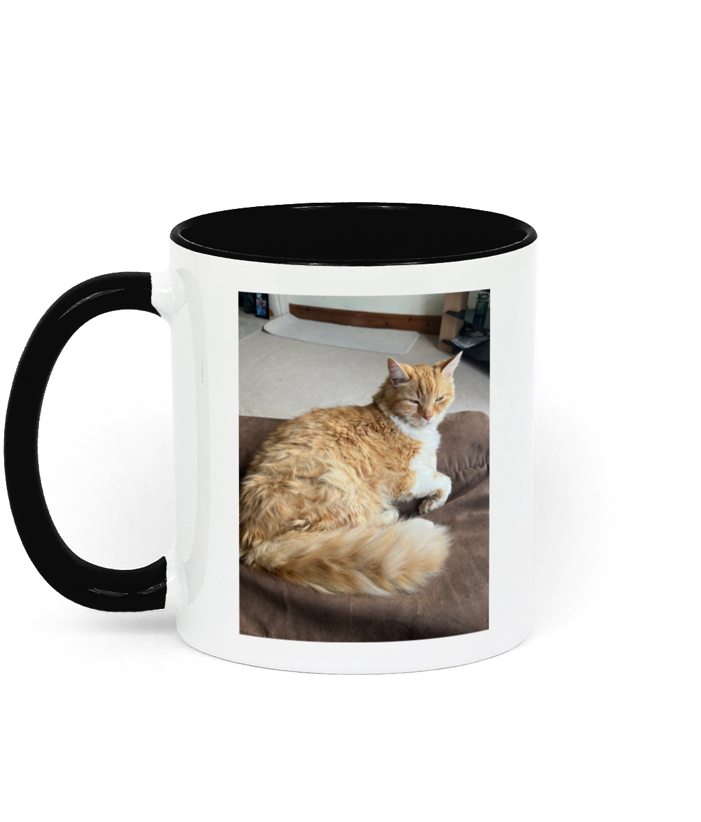 Personalised Two Tone Mug - Black